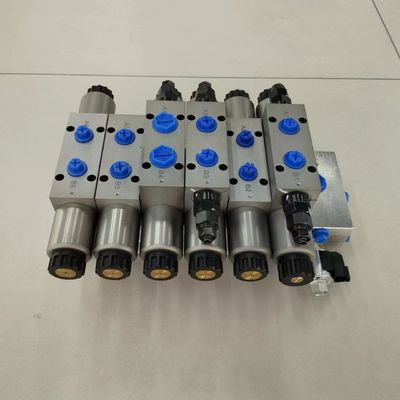 qualité  Customized valve manifolds OEM / ODM Hydraulic Valve Manifolds Solenoid Proportional Valve Group usine
