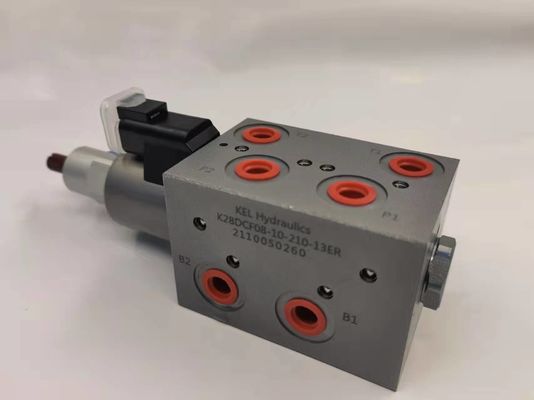 27V / 24V Kit de soupape solénoïde hydraulique 8 voies 2 position personnalisée