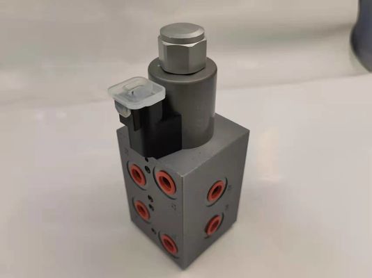 21 MPa soupape solénoïde hydraulique personnalisée 8 voies 2 position Pression 210 bar