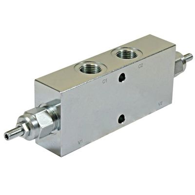 Équilibre hydraulique sur la soupape centrale en acier 350bar / 210bar Pression nominale
