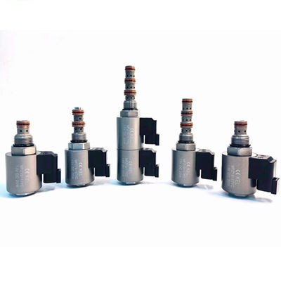 Cartouche hydraulique soupape magnétique 3 voies 2 position enfilée