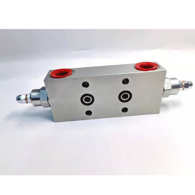Valve hydraulique en acier surcentré double cartouche contre-équilibre