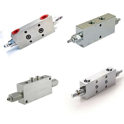 VBCD-SE-FL contrepoids hydraulique surcentré double cartouche sur mesure
