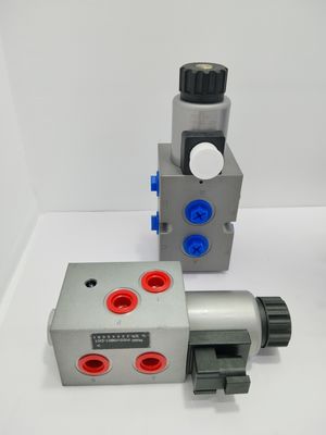 Personnalisé 6 voies 2 position vanne hydraulique corps en fer niveau étanche