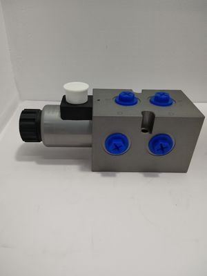 K28DCF08-10-210-27ER soupape de commande électromagnétique hydraulique de 27V soupape électromagnétique d'acier 8 voies
