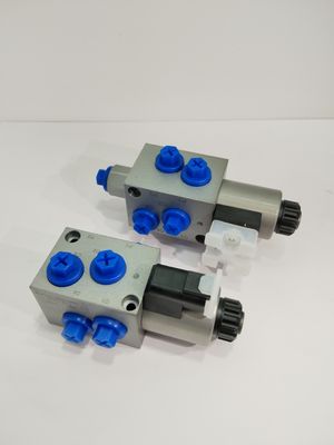 K28DCF08-10-210-27ER soupape de commande électromagnétique hydraulique de 27V soupape électromagnétique d'acier 8 voies