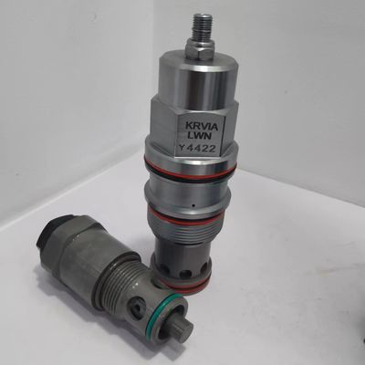 grande taille soupape de soulagement hydraulique 420bar soupape de soulagement de débit 480lpm