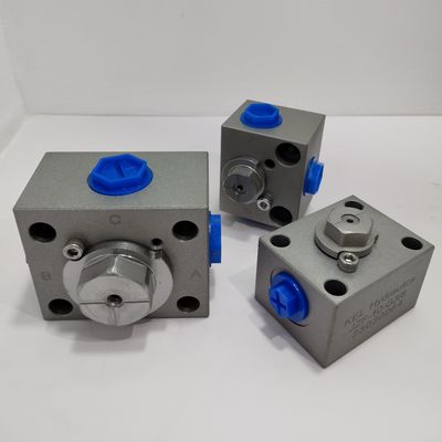 BKH-SAE 12V / 24V soupape à bille en acier inoxydable pour système hydraulique haute pression