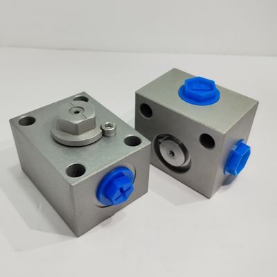315 bar à haute pression soupape à bille hydraulique à deux voies à deux positions type droit
