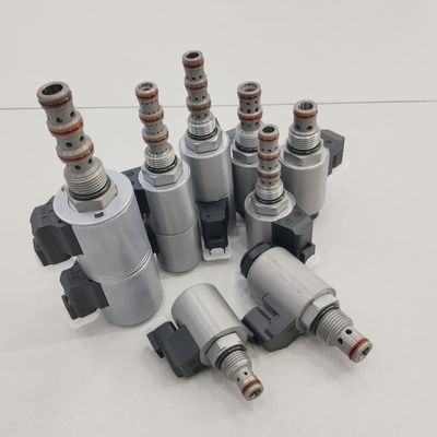 KSV10-40-0-N Ventilateur solénoïde hydraulique à 2 positions 4 voies à double bobine Ventilateur de commande allumée / éteinte