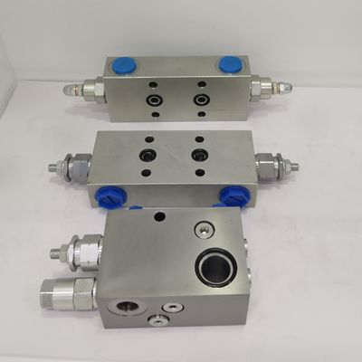 Le pilote doit faire fonctionner la soupape d'équilibre hydraulique, la double soupape d'équilibre en acier.