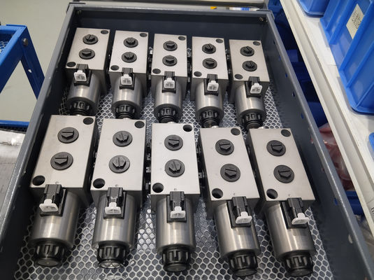 Valve solénodi hydraulique à large débit avec débit de 160L ER ou DG personnalisée 6 voies 2 position