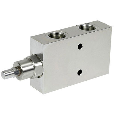 Systèmes hydrauliques de haute qualité surcentre de soupape ensemble double / cartouche unique type surcentre de soupape