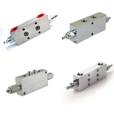 Cote d'équilibre de l'huile OEM/ODM Double cartouche de soupape hydraulique surcentrale personnalisée