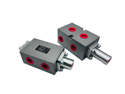 Taille de fil personnalisable 24V 6 Banque de collecteurs de soupapes hydrauliques pour soupape solénoïde
